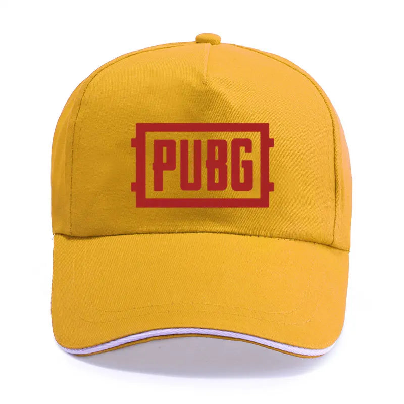 Game PUBG Hat Cosplay Prop Baseball Cap Print Hip Hop Hat Unisex Women Men Cotton Dad Hat Snapback Hats Trucker Cap Sun-Hats