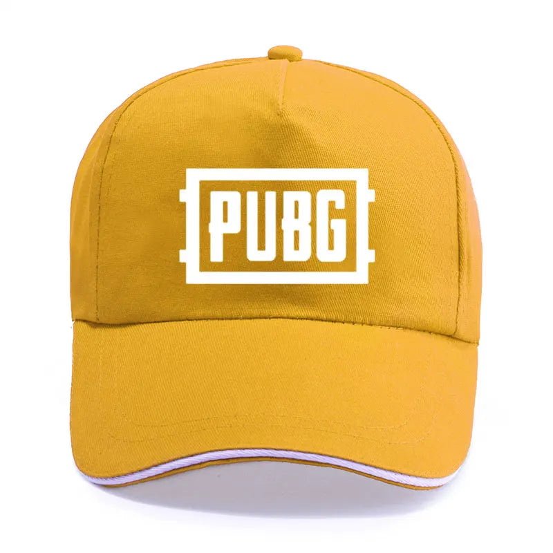 Game PUBG Hat Cosplay Prop Baseball Cap Print Hip Hop Hat Unisex Women Men Cotton Dad Hat Snapback Hats Trucker Cap Sun-Hats