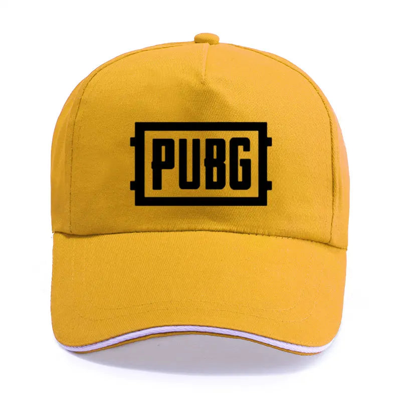 Game PUBG Hat Cosplay Prop Baseball Cap Print Hip Hop Hat Unisex Women Men Cotton Dad Hat Snapback Hats Trucker Cap Sun-Hats
