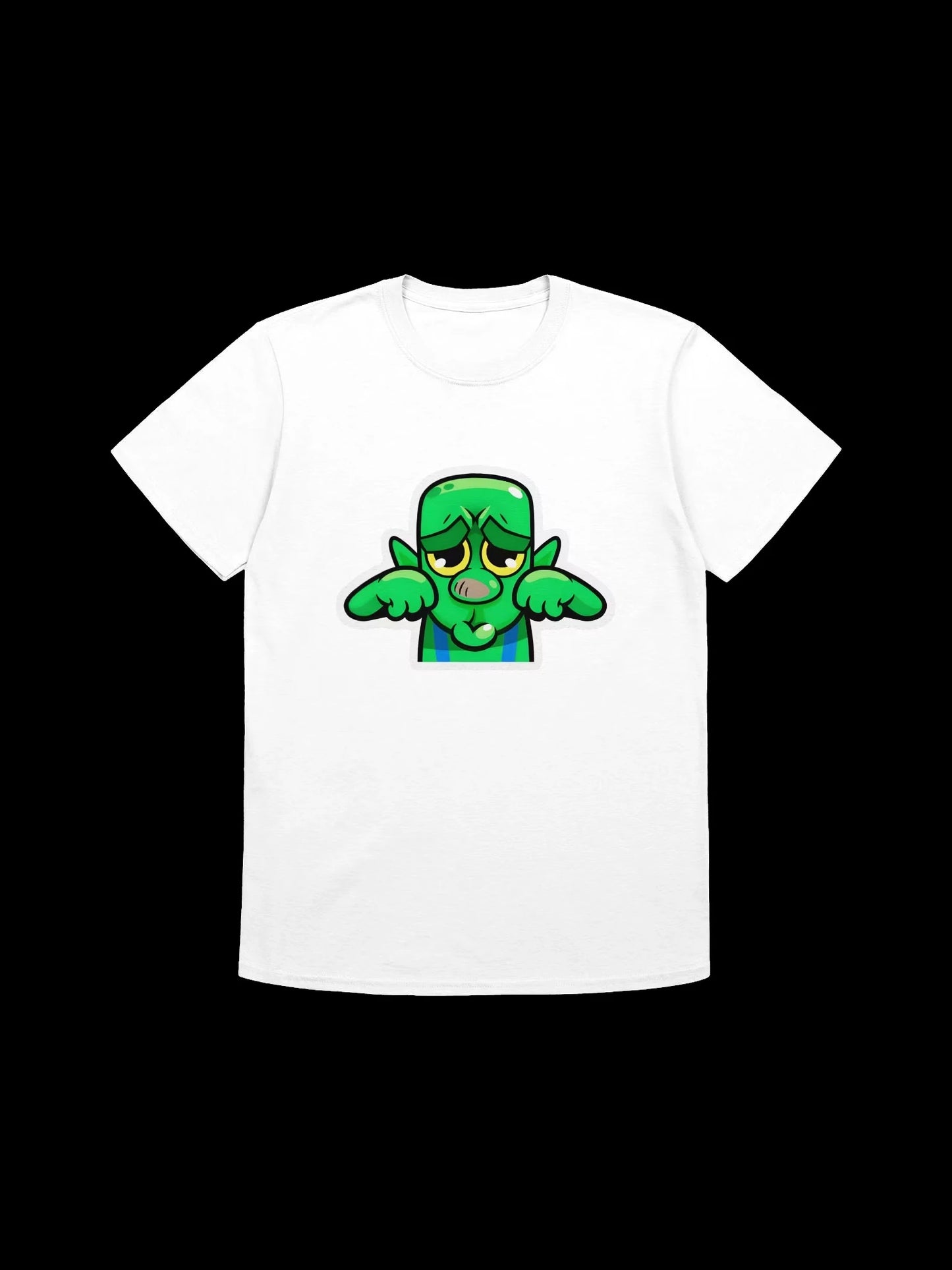 Mimimi Clash Royale Goblin Crying T Shirt Men 100% Cotton Funny T-Shirts Crewneck Tees Short Sleeve Clothing Adult