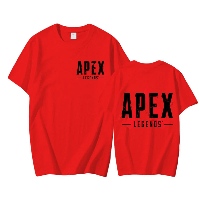 Apex Legends 2025 New game T-shirt Cartoon Graphic Printing Tee-shirt Cotton High Quality Tshirt Game Camisetas O-neck Tees