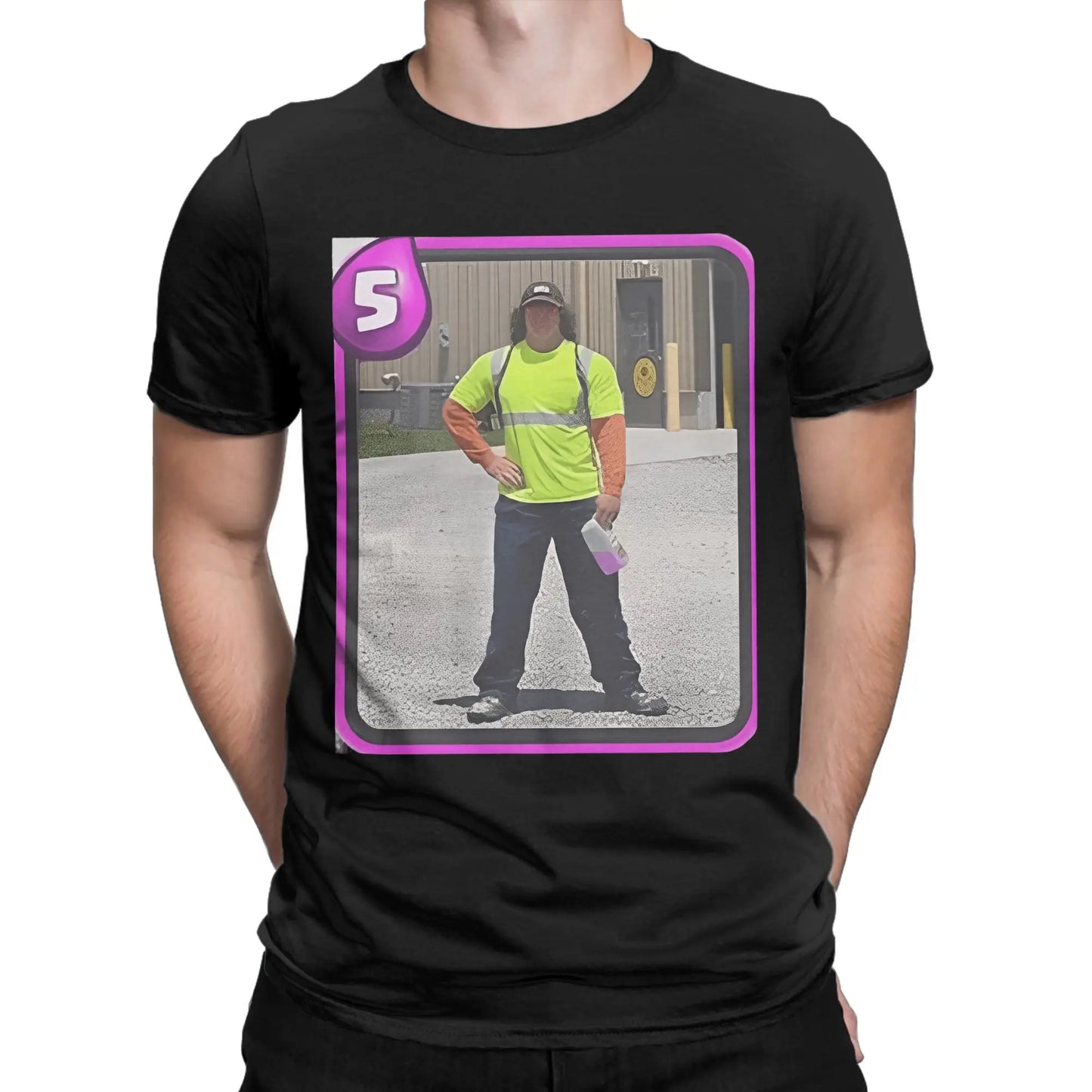 R-Royales T Shirt Summer King Of Clash P.E.K.K.A. Cotton T-Shirts For Man Harajuku Casual Tee Shirt Short Sleeve Funny Top Tees
