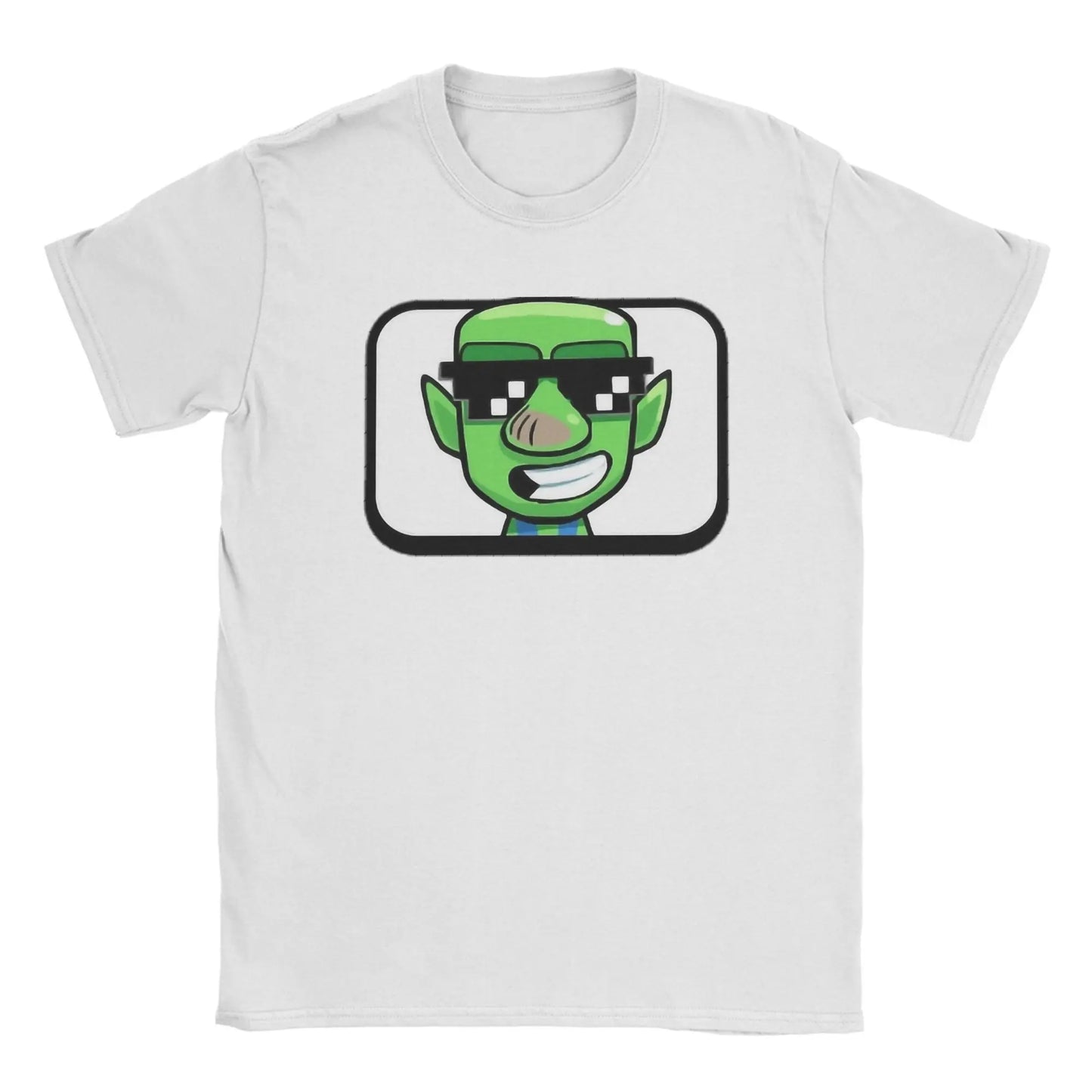 Men's Deal With It Goblin Clash Royale Inspired T Shirts Pure Cotton Clothing Vintage Short Sleeve O Neck Tees Printed T-Shirts