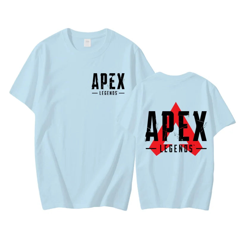 Apex Legends 2025 New game T-shirt Cartoon Graphic Printing Tee-shirt Cotton High Quality Tshirt Game Camisetas O-neck Tees