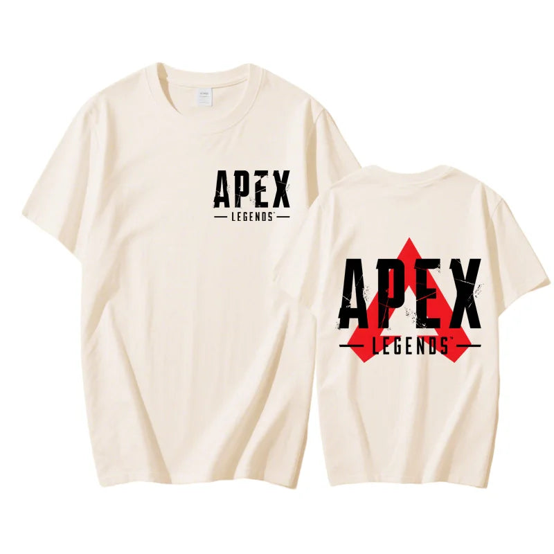Apex Legends 2025 New game T-shirt Cartoon Graphic Printing Tee-shirt Cotton High Quality Tshirt Game Camisetas O-neck Tees