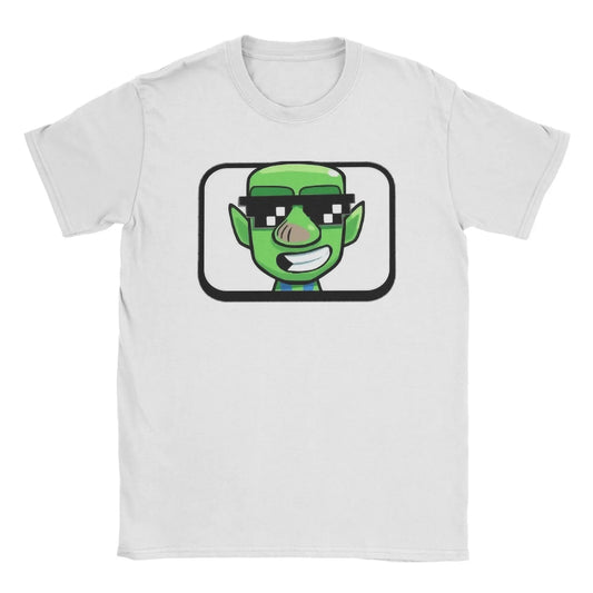 Men's Deal With It Goblin Clash Royale Inspired T Shirts  Pure Cotton Clothing Vintage Short Sleeve O Neck Tees Printed T-Shirts